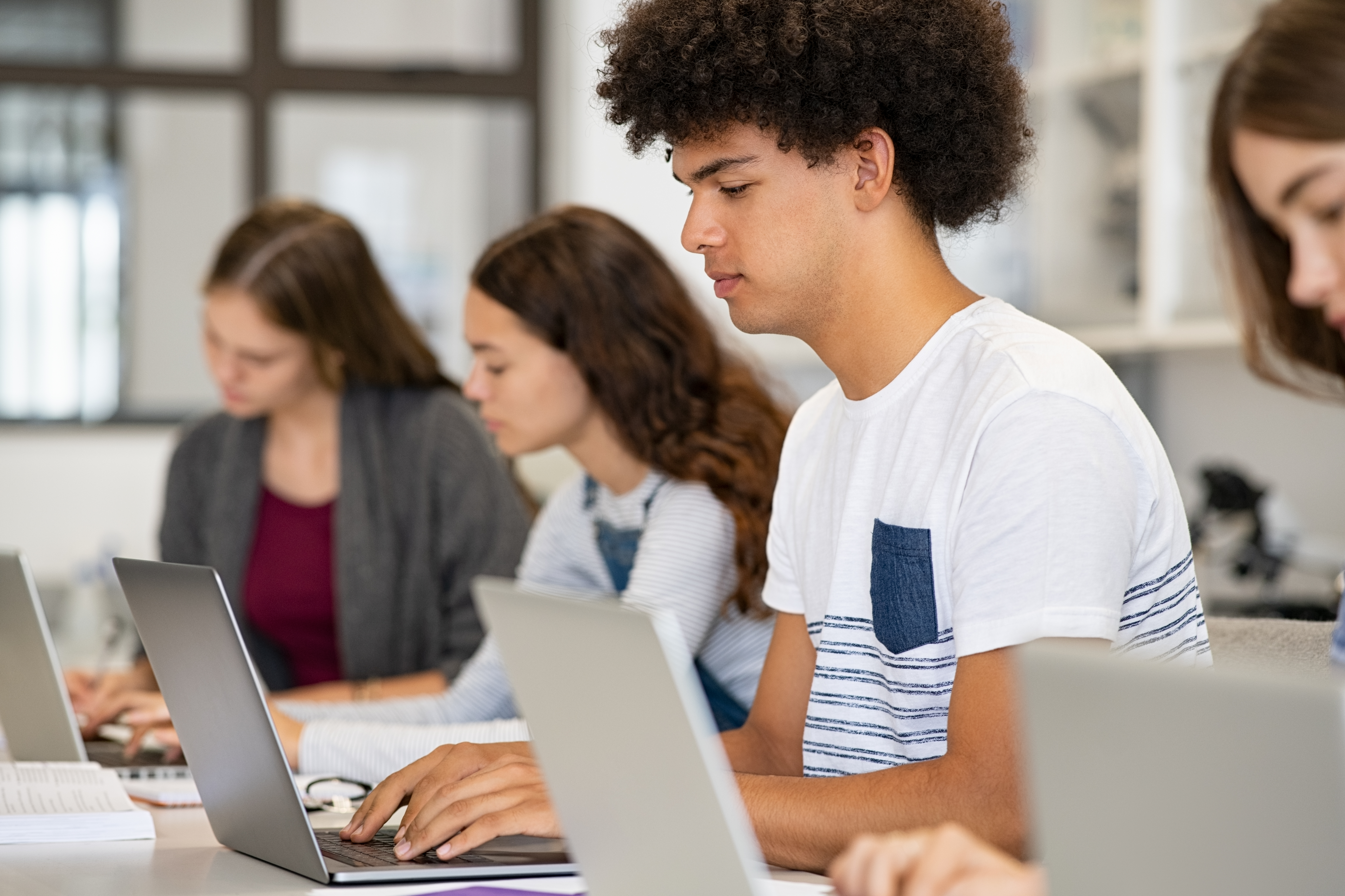 GettyImages-1278976552 Students taking the CPA Exam