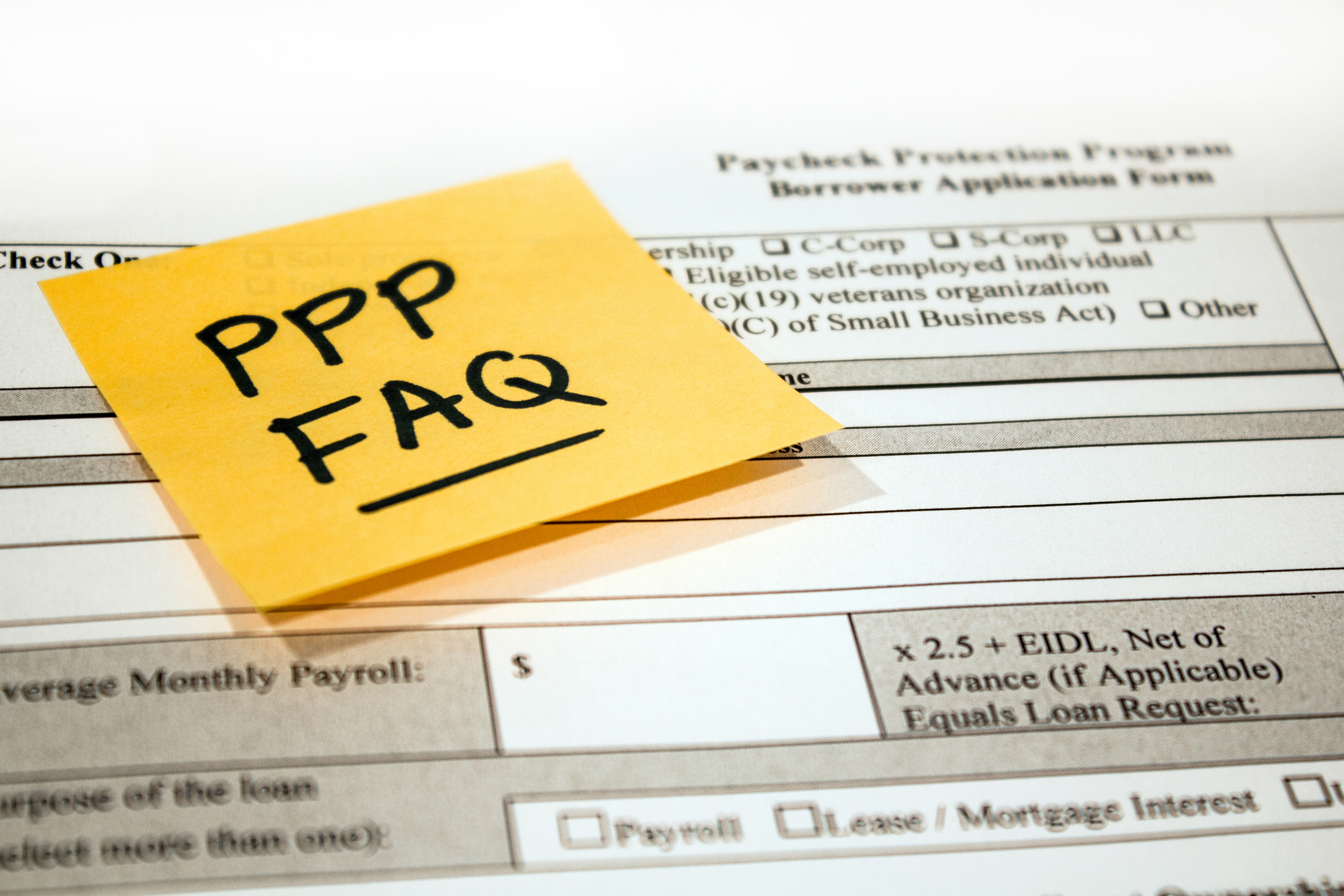 PPP – Client forgiveness services Q&As for CPAs