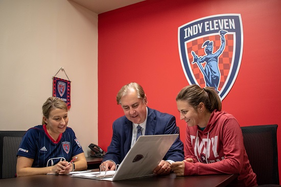 Jeff-Belskus-Office Indy Eleven Office