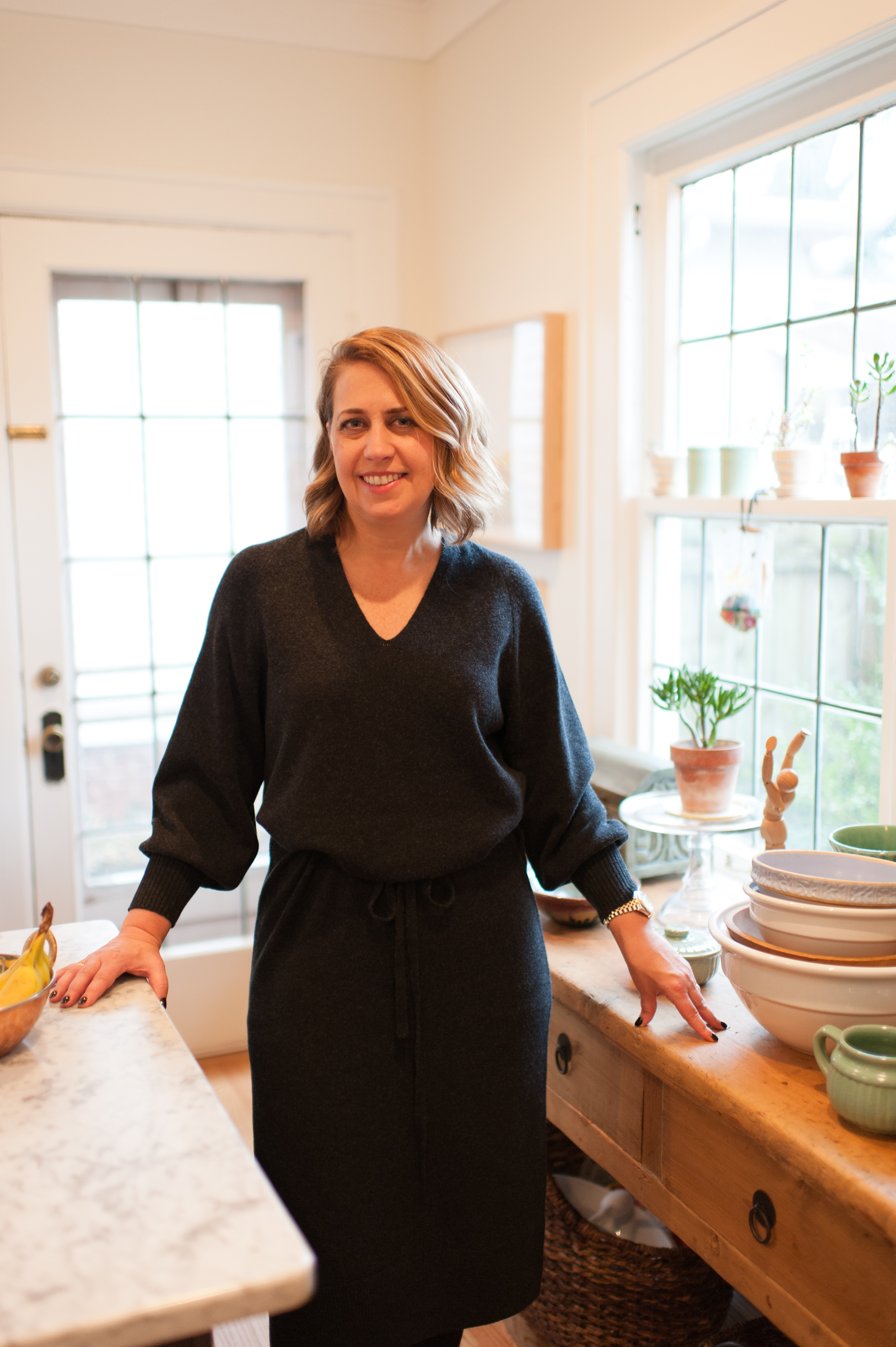 Jennifer Briggs at home