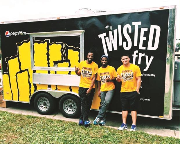 Twisted Fry food truck co-founders Devyn Mikell