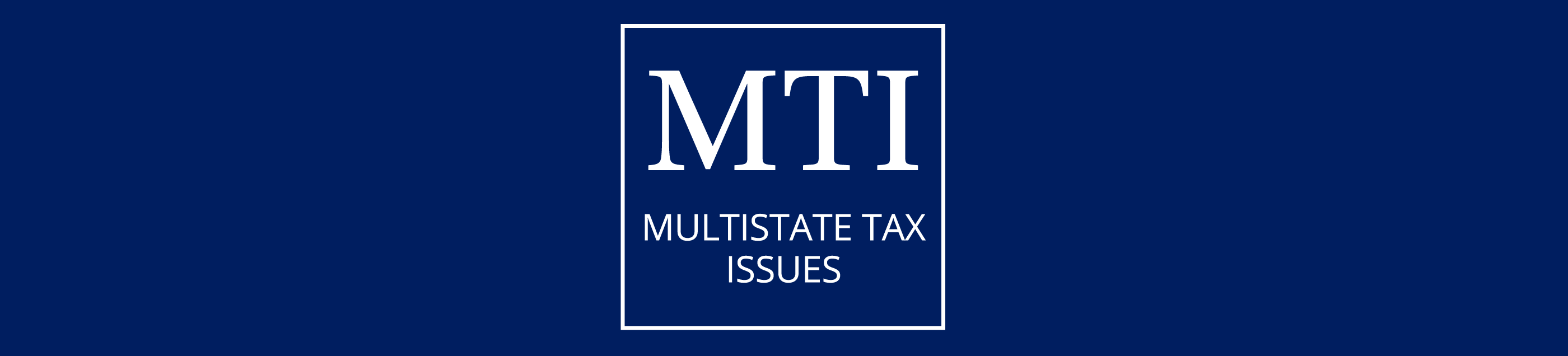 Multistate Tax Issues Conference header