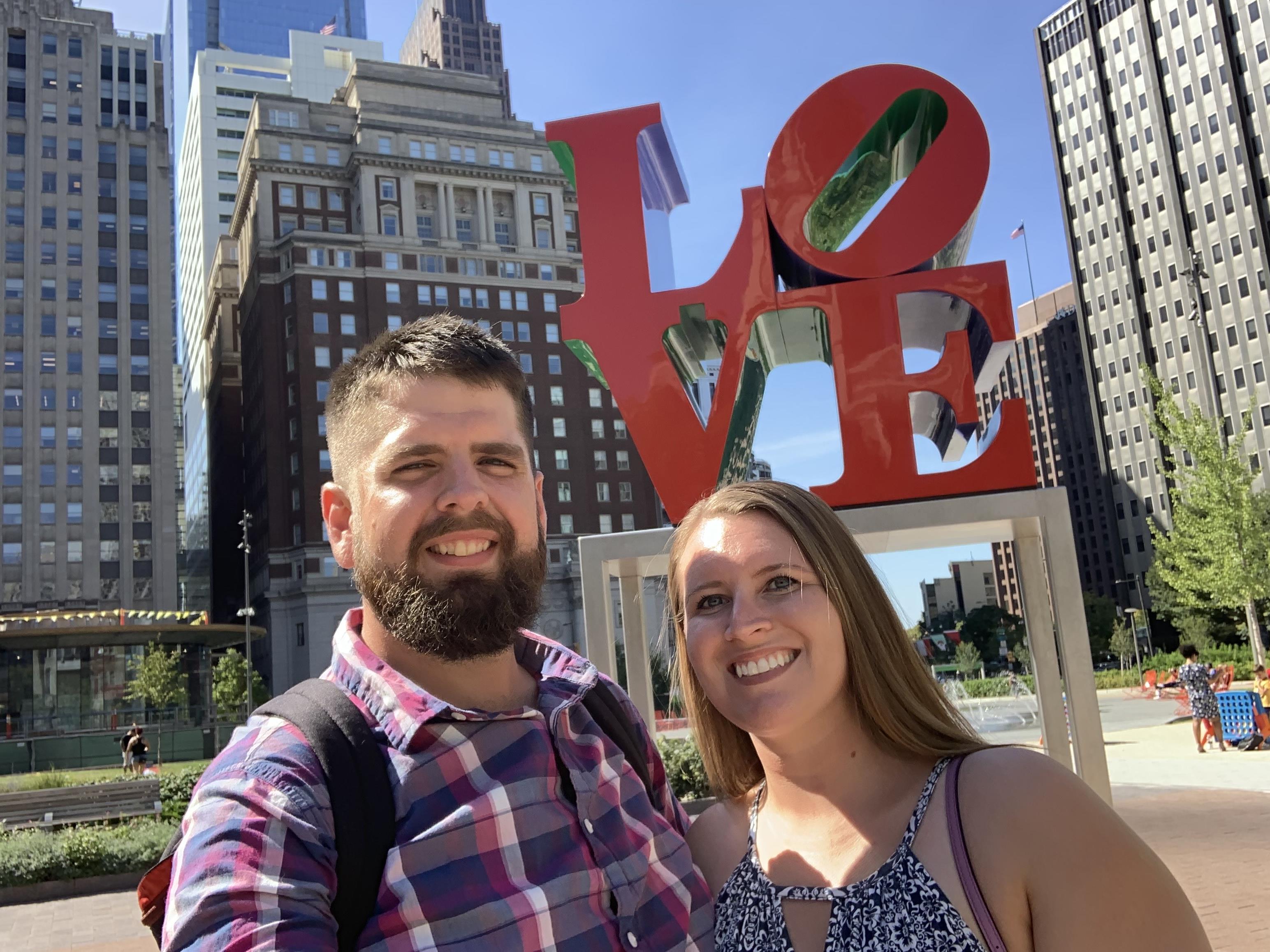 Farrah and Husband Honeymoon Philly Farrah and Husband Honeymoon Philly