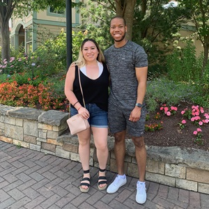 Girlfriend Photo of Brandon and his girlfriend
