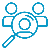 Graphic icon of bonus networking events