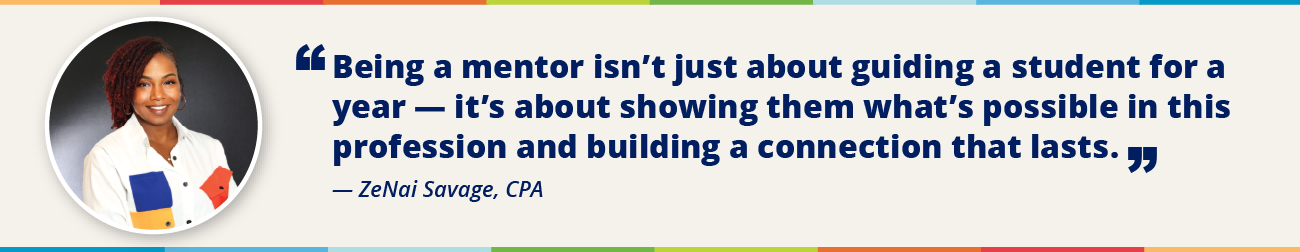 Quote from ZeNai Savage, CPA