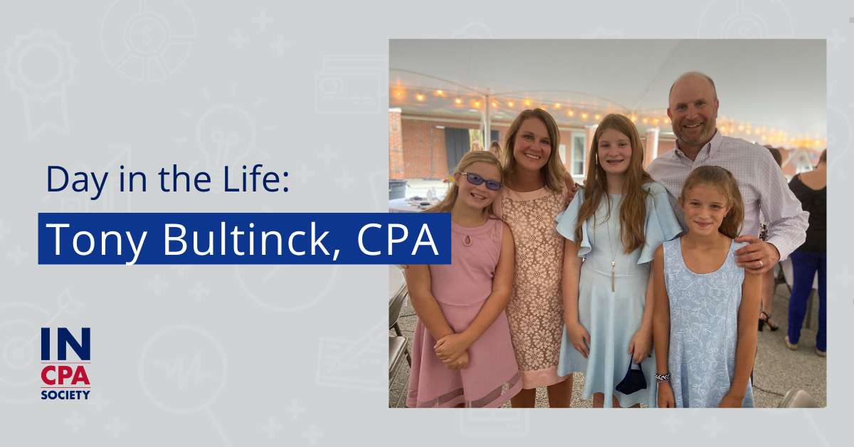 Day in the Life: Tony Bultinck, CPA