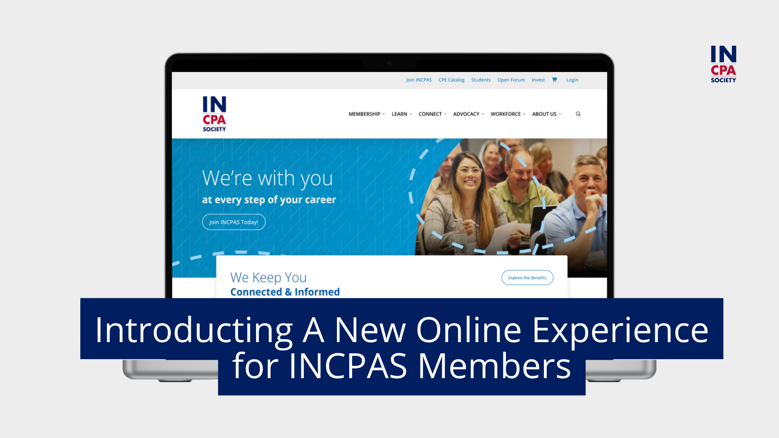 New INCPAS Website