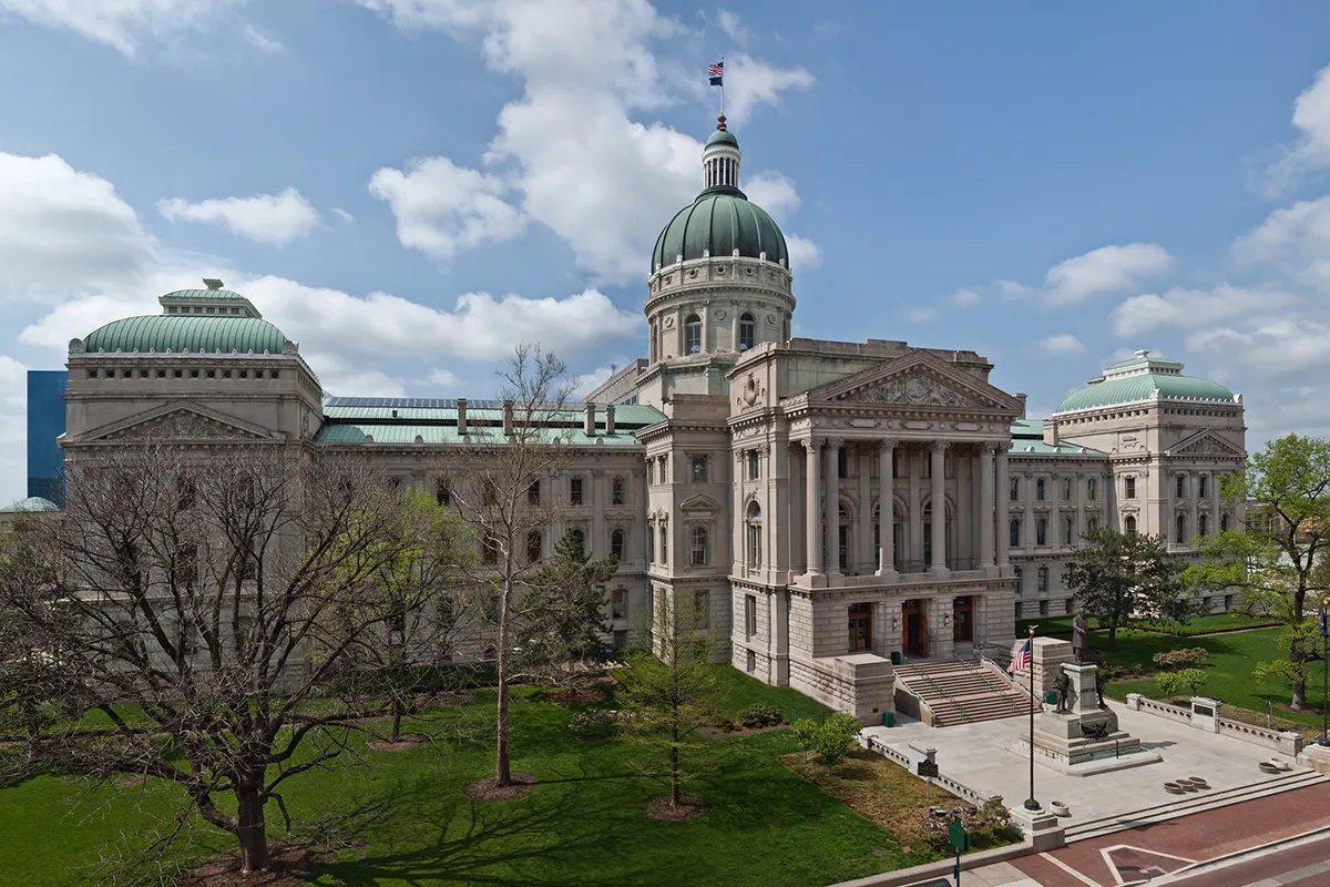 Image of the Indiana Statehouse