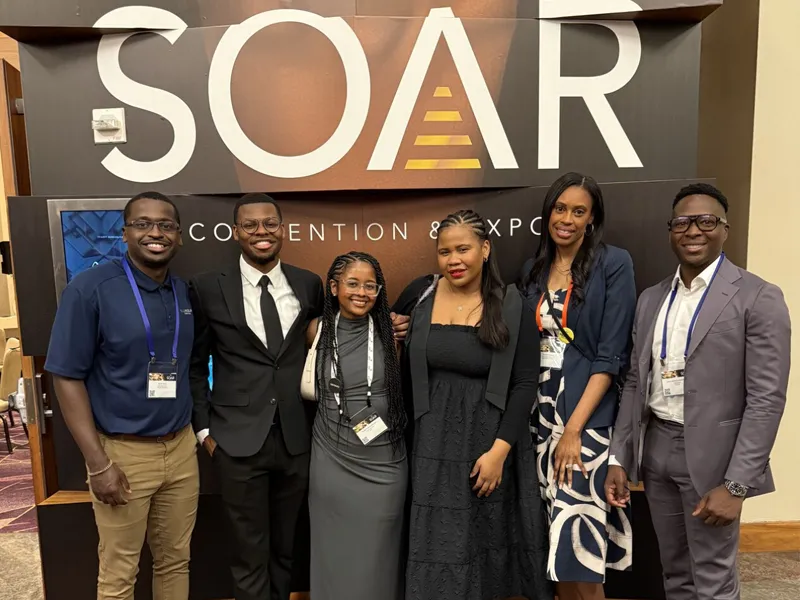 Photo of At SOAR in Las Vegas — NABA’S Convention & Expo — with fellow NABA Chicago members