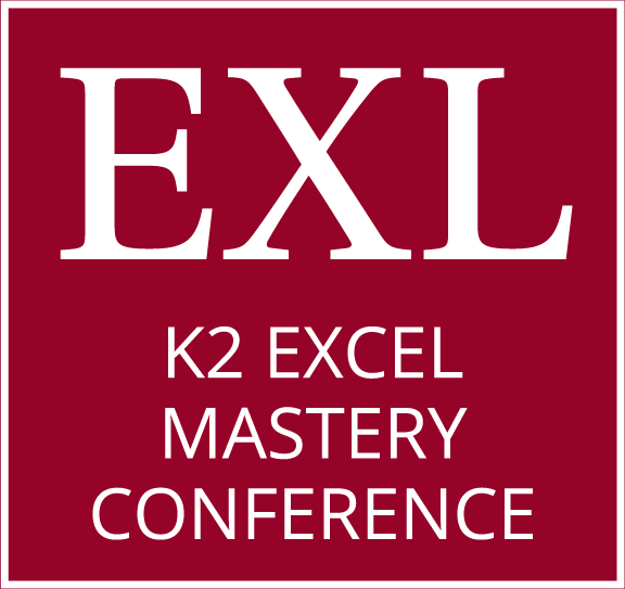 K2 Excel Mastery Conference logo