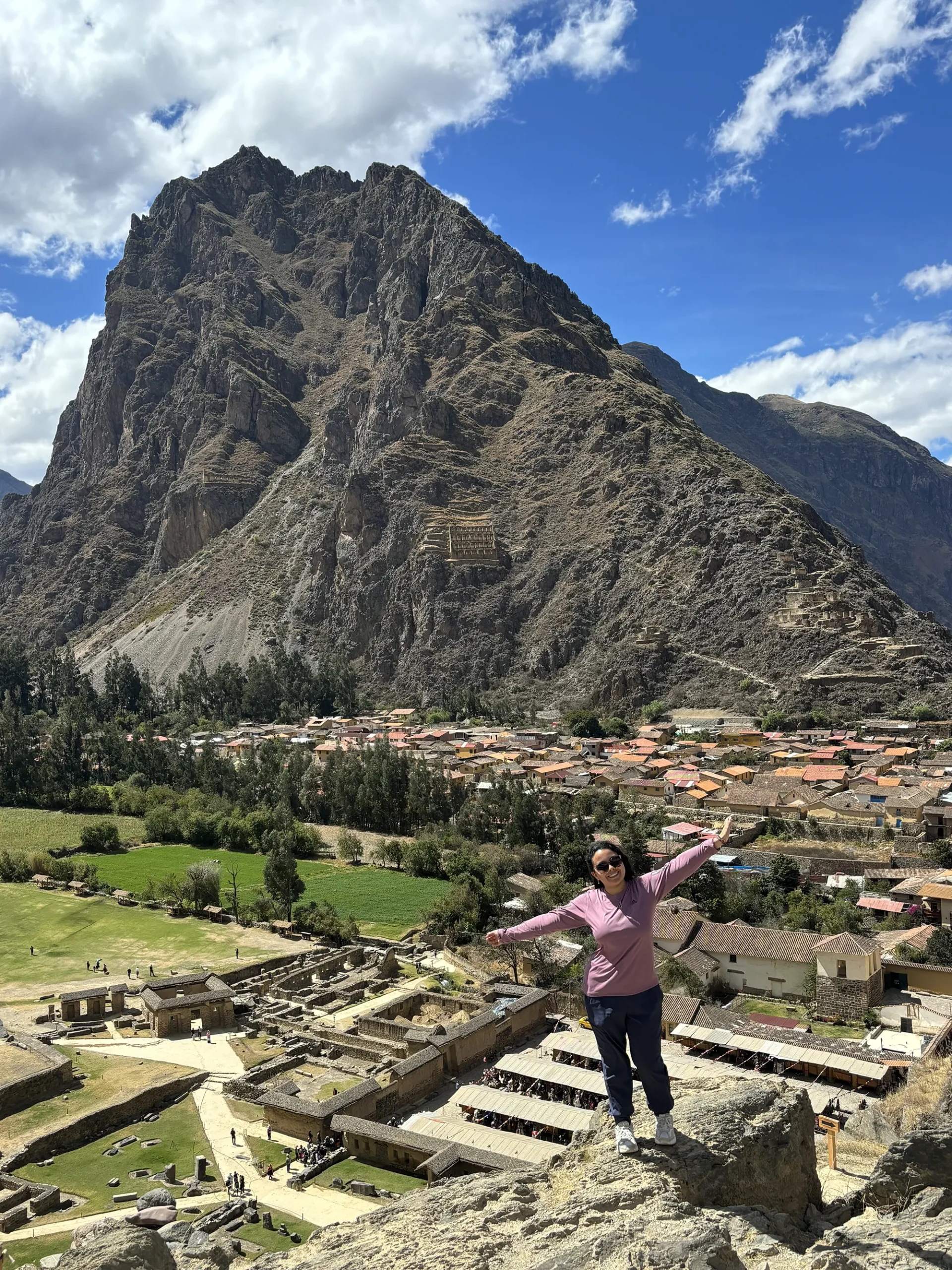 Photo Laura Alarcon in Ollantaytambo